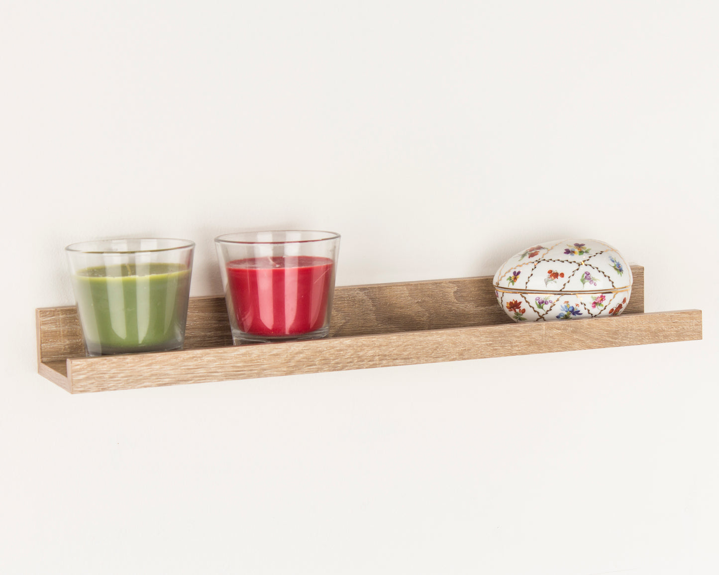 Dura 58cm Oak Effect Floating Picture Ledge Shelf Wall Mounted Display Shelf