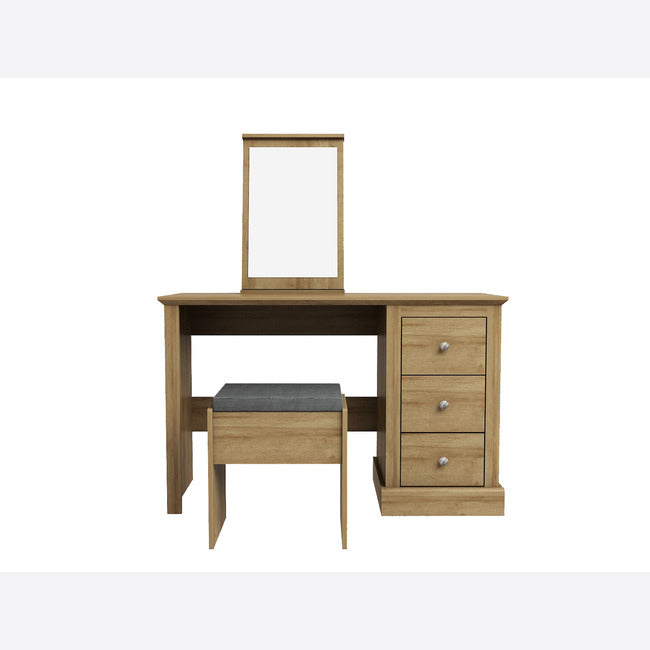 Devon Dressing Table Set - Oak Effect