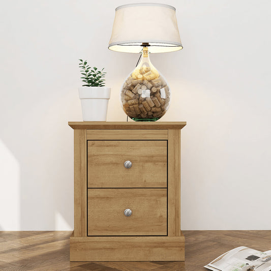 Devon Country Style in Oak - Bedside Table - Cabinet