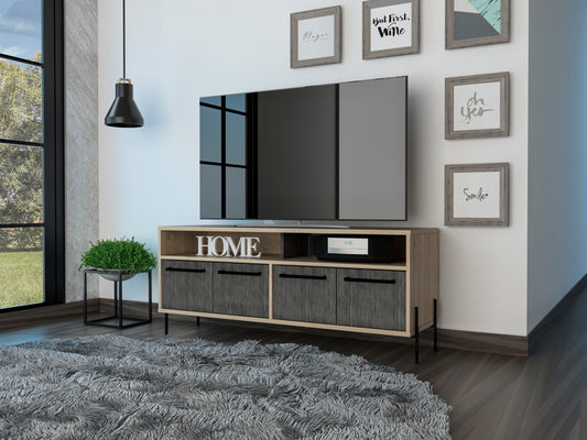 Harvard Wide Screen TV Rack with 4 Doors