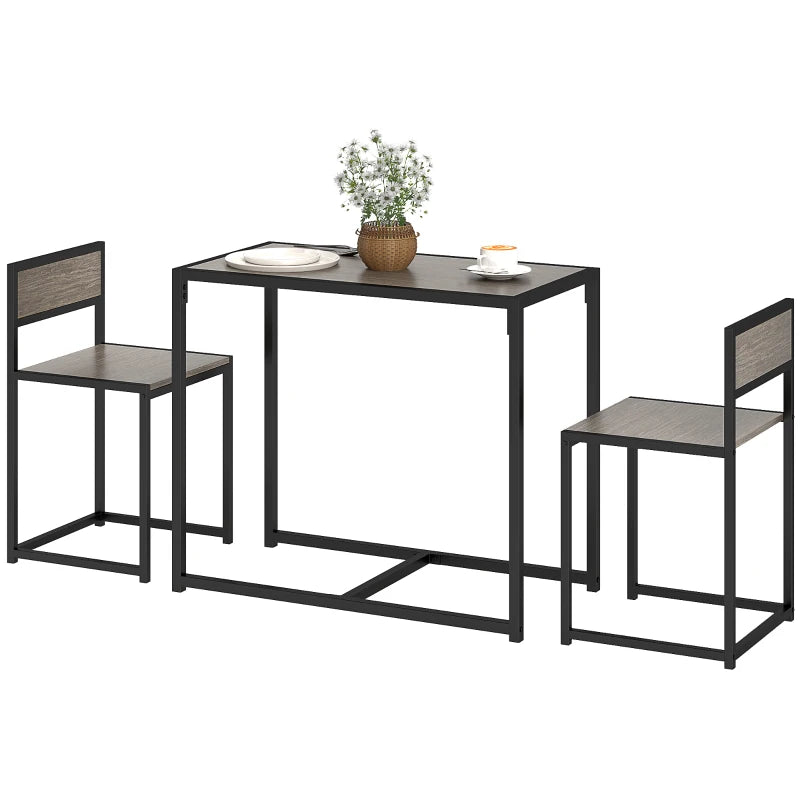 HOMCOM Dining Table and Chairs Set 2 - Dining Room Sets