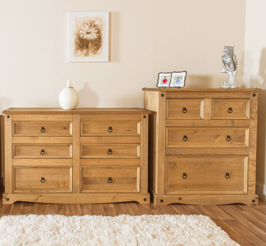 Corona 2+2 Drawer Chest