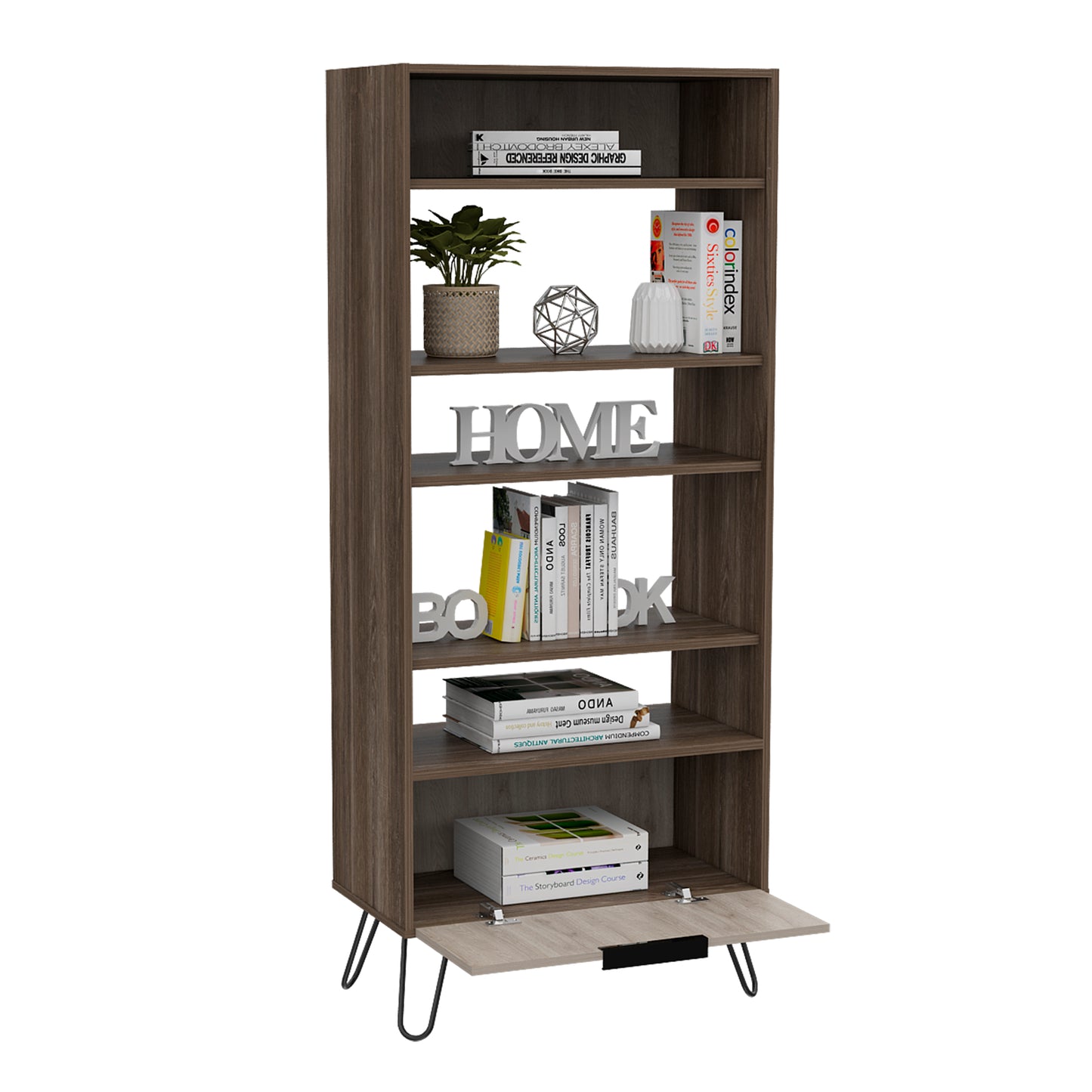 Nevada Display Bookcase with Door