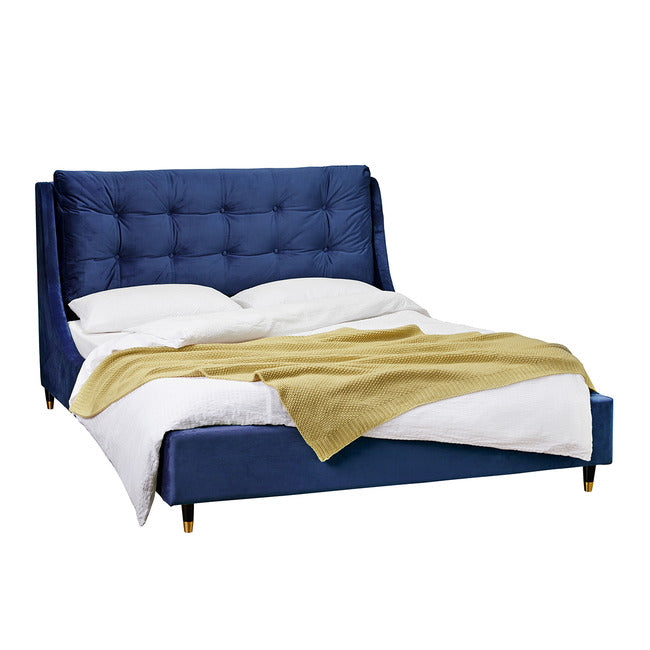 LUXURIOUS SLOANE KINGSIZE BED IN BLUE