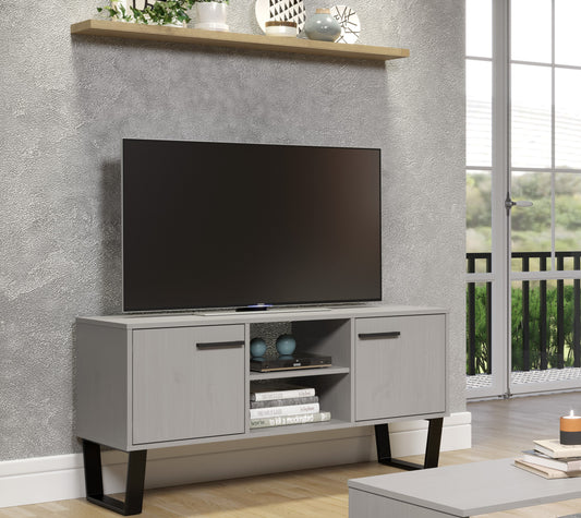 Texas Grey 2 Door Flat TV Unit