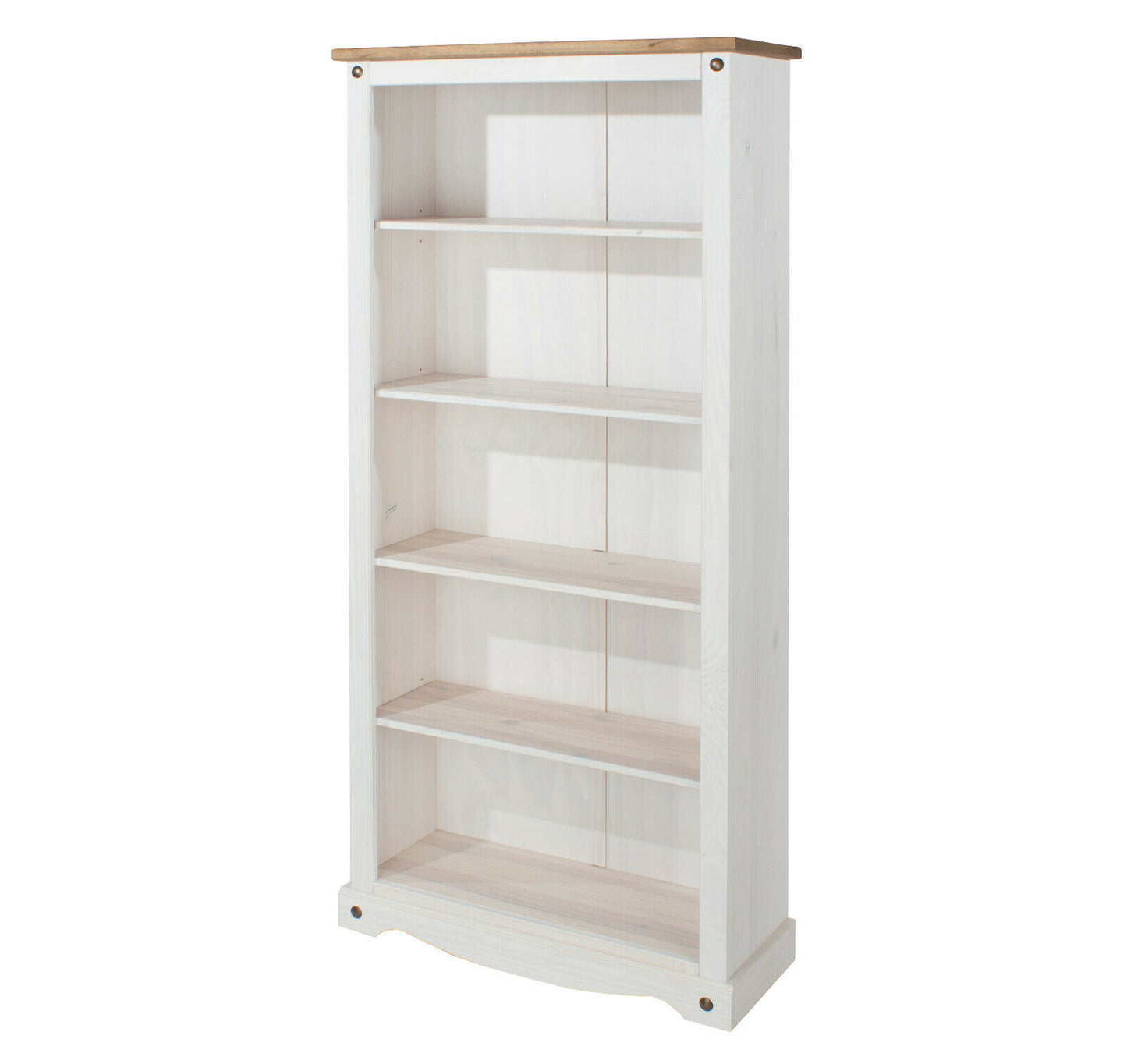 Corona White Tall Bookcase