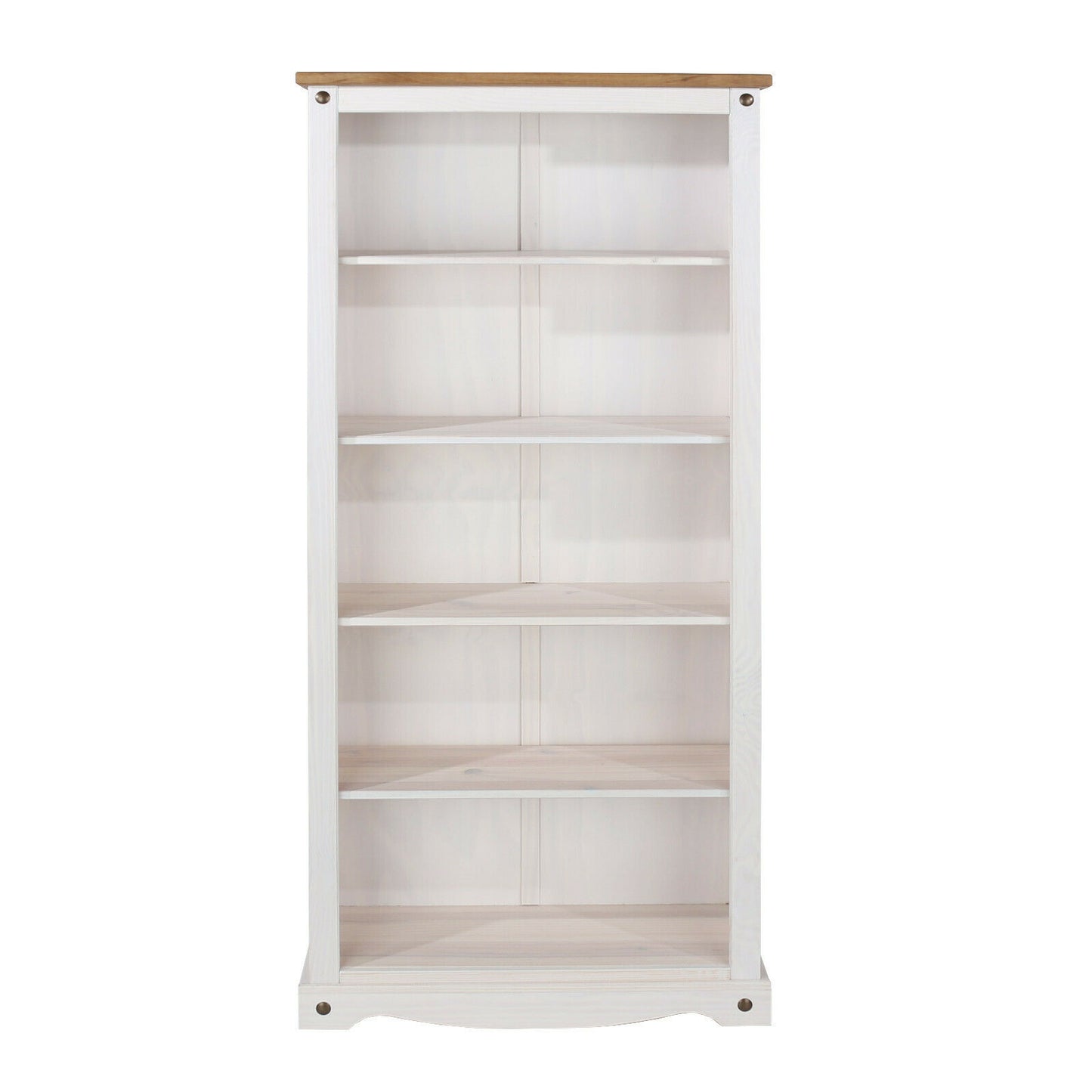 Corona White Tall Bookcase