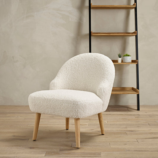 Ted White Chair - Relaxing Chair