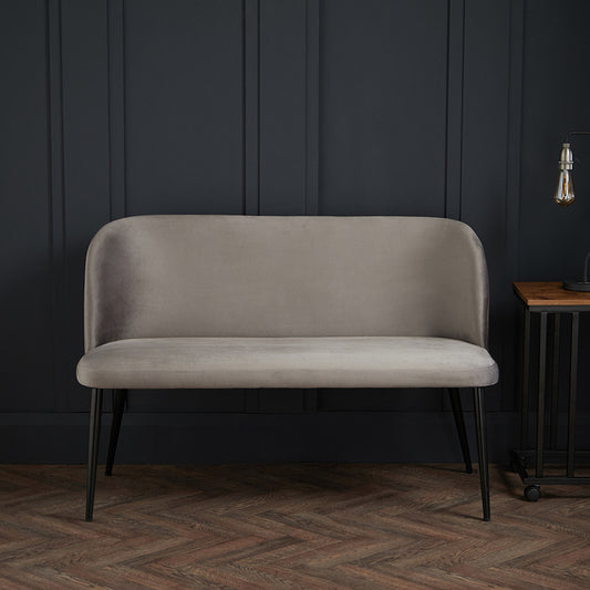 Zara Dining Bench Grey