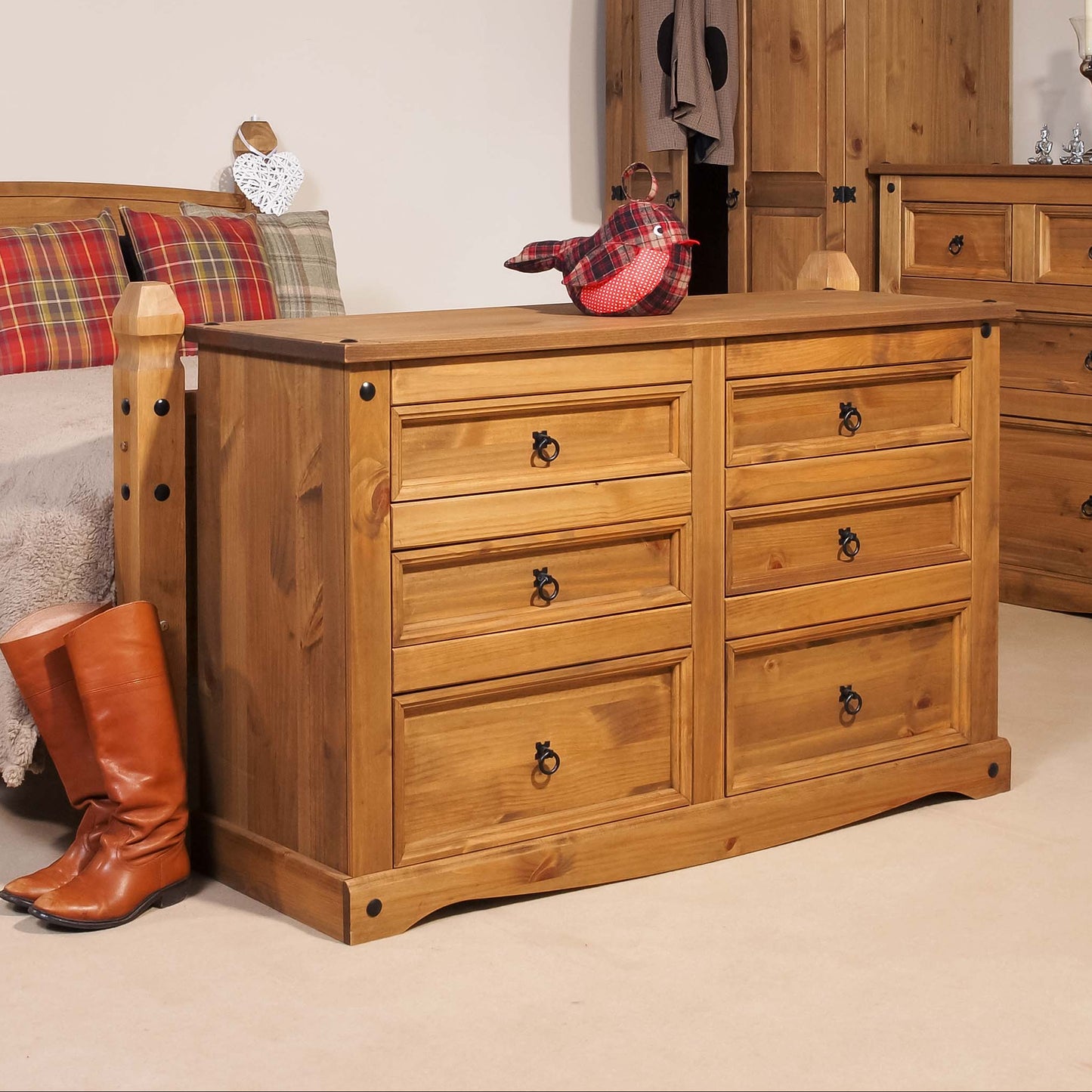 Corona 3+3 Drawer Chest