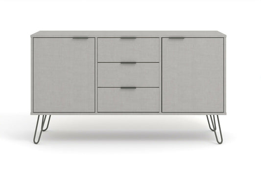 Augusta Grey Sideboard 2 Doors & 3 Drawers