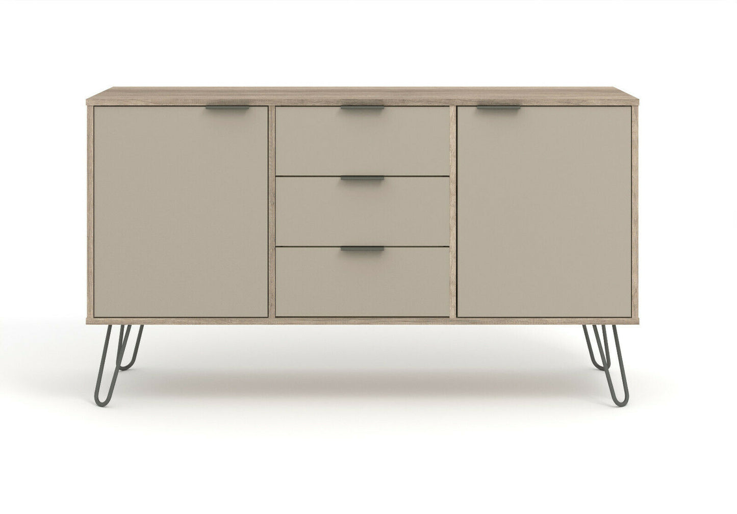 Augusta Driftwood Sideboard 2 Doors & 3 Drawers