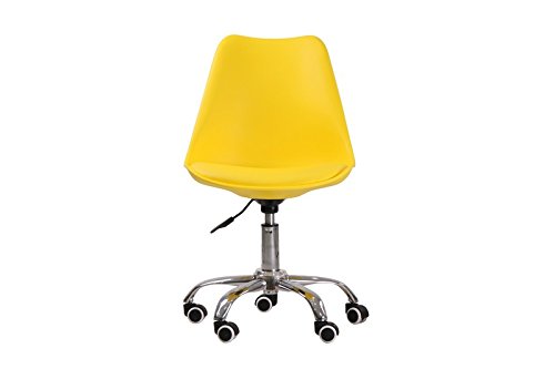 Orsen Swivel Office Chairs - in Black, Grey, Yellow or White