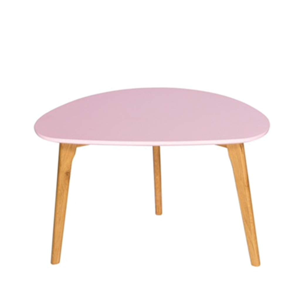 Astro Modern Coffee Tables Solid Oak Legs - Aqua, Grey, Pink