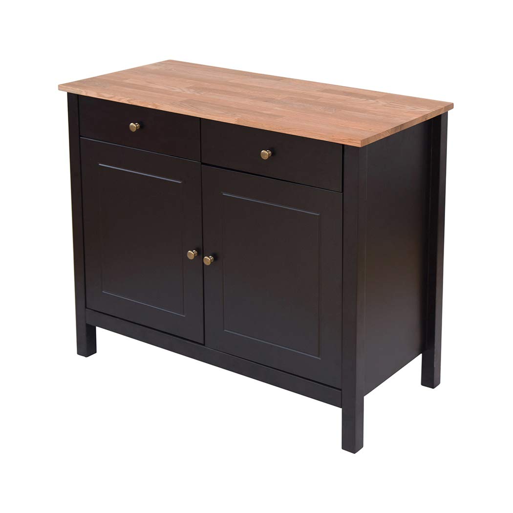 Copenghagen Oak & Black Modern Occasional Range