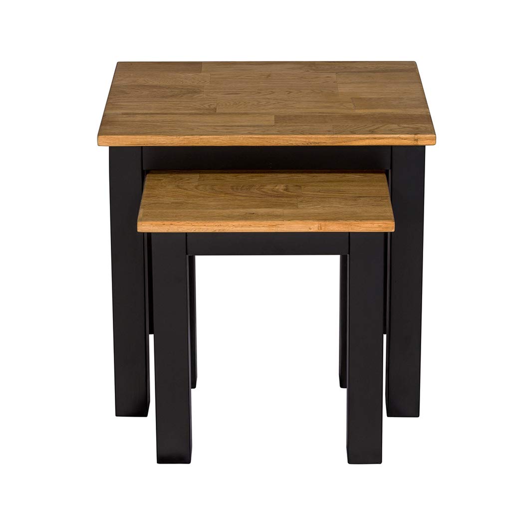 Copenghagen Oak & Black Modern Occasional Range