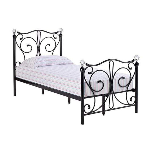 Florence Bed Frame Black Single