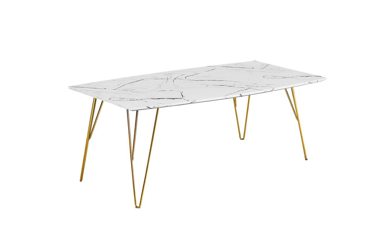 Fusion Coffee & Lamp Tables - Black or White Marble or Wood Effect