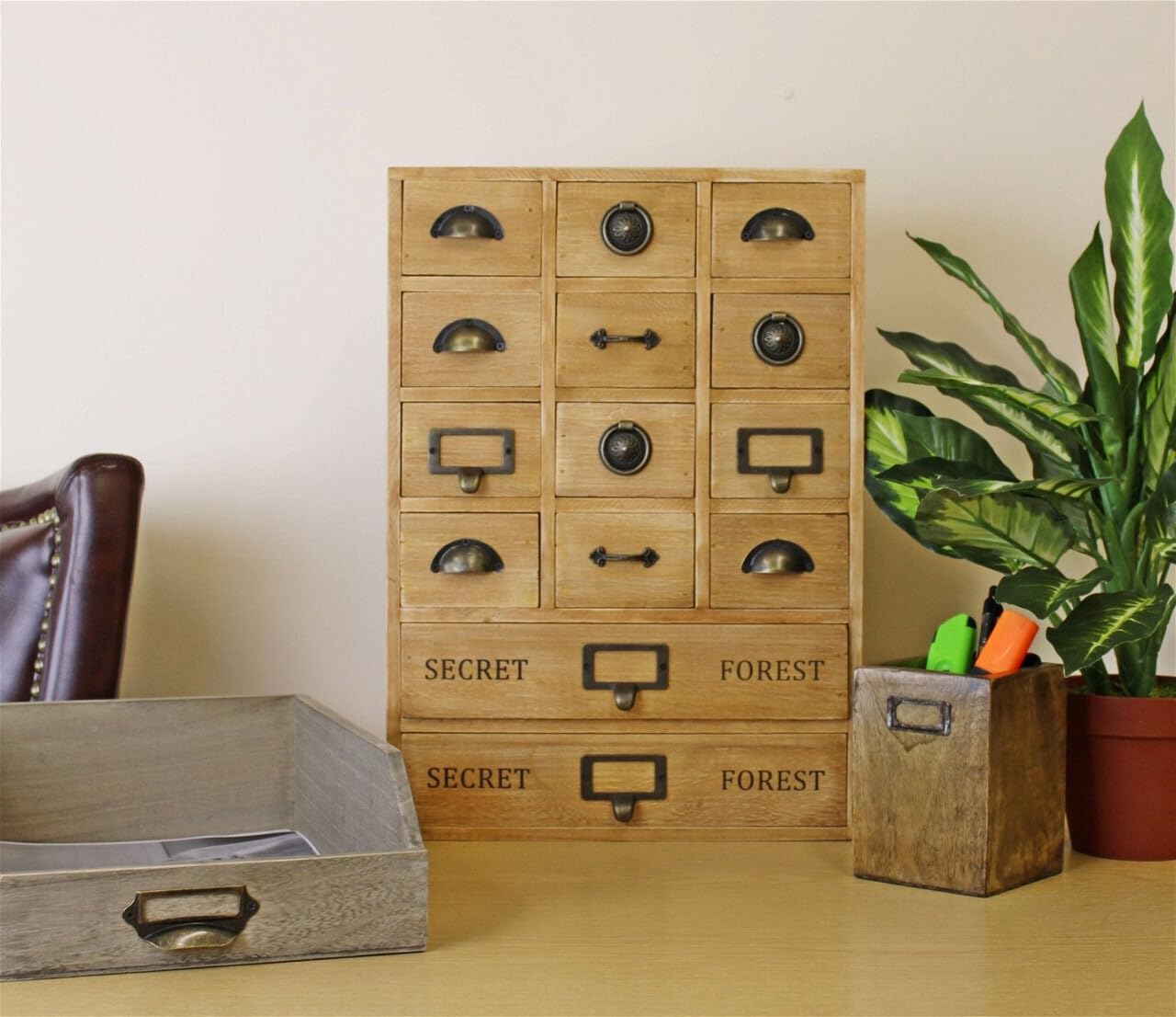 14 Drawer Storage Unit Trinket Drawers