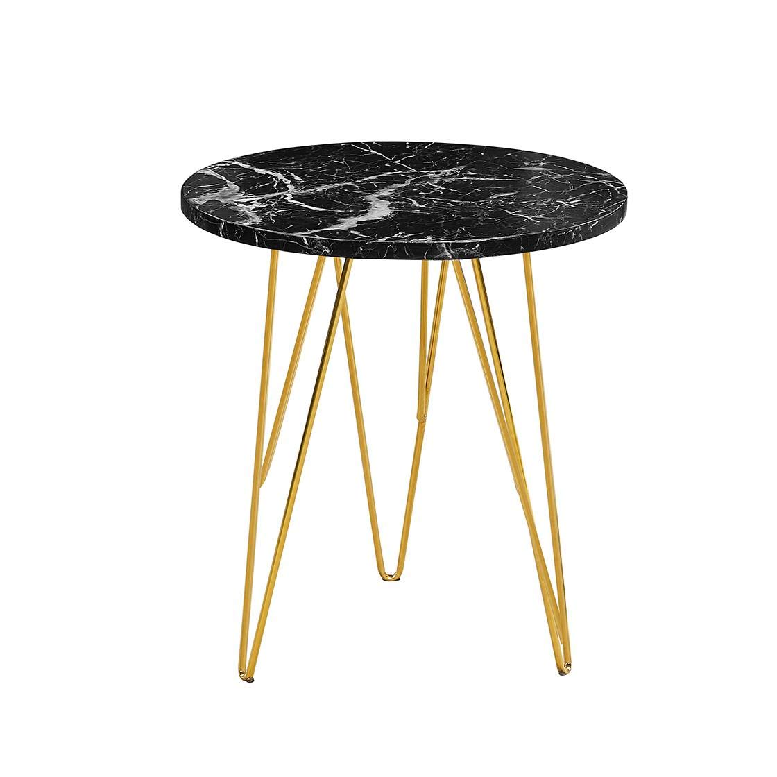 Fusion Coffee & Lamp Tables - Black or White Marble or Wood Effect