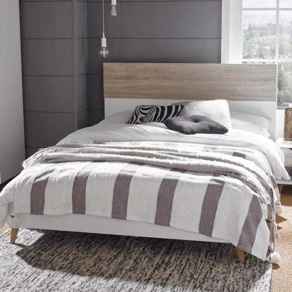 Stockholm White & Sonoma Oak Scandinavian Style Bedroom Range