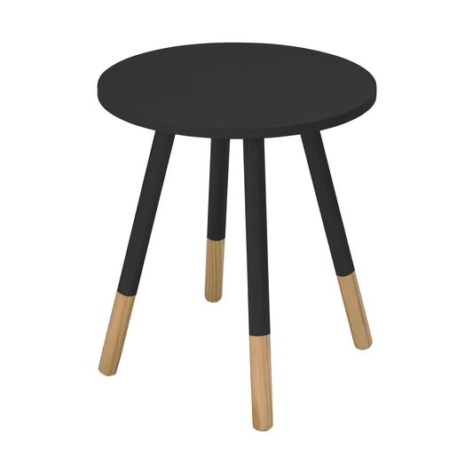 Costa Small Round Wooden Tables with Oak Feet - 6 Funky Colours